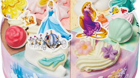 Thirty-One "Disney Princess Palette 6" Snow White, Ariel, Rapunzel, Cinderella, Belle, Princess Aurora!