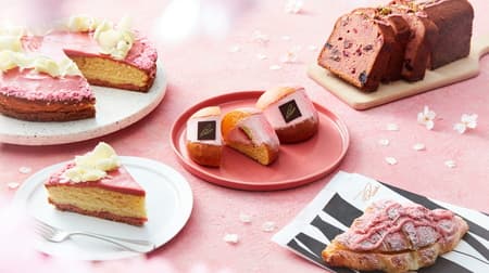 Starbucks Princi's "SAKURA" series, including "Maritozzo Sakura" and "Cornetti Sakura," will give you the feeling of cherry blossom viewing.
