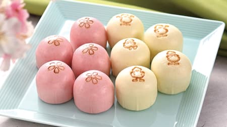 Sakiyo-ken "Hanami Season Limited Shiomai Man & Sakura Man" - Bite-sized cherry blossom flavors