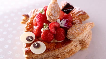 Joel Robuchon "Poisson d'Avril Fraise - Strawberry Pie" - A French April Fool's Day classic! Fish Shaped Pie