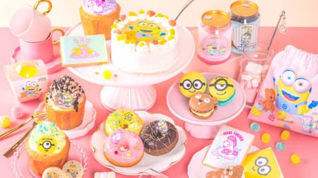 MINIONS HAPPY SWEETS SHOP" featuring 55 new Minion sweets and goods in Tokyo and Osaka! Mail order also available!