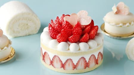 Shiseido Parlor "White Macarons", "White Roll Cake", "Gateau Fraise" for White Day!