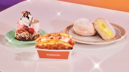 New Starbucks "Mixed Parfait Cake", "Malasada Custard Cream" and other new food and goods