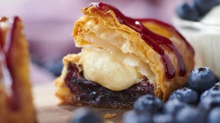 RINGO "Freshly Baked Custard Apple Pie Blueberry & Cheese" brand's first cheese custard cream
