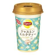 Morinaga Milk Industry's "Lipton Jasmine Milk Tea", a chilled beverage with a gorgeous aroma! Slow extraction of tea leaves