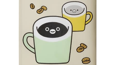 Suica's Penguin Drip Bag Coffee" Cute package with a face floating in the cup! At Beck's Coffee Shop