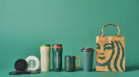 Starbucks Greener Goods "Recycled Mug Green 355ml" and more! Bring your own cup and get 50 yen off for 3 days only!