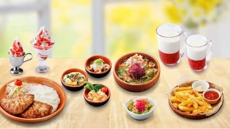 BIKKURI DONKEY Grand Menu Renewal! 4 New A La Carte Menu Items, New Salad and Drink Sizes