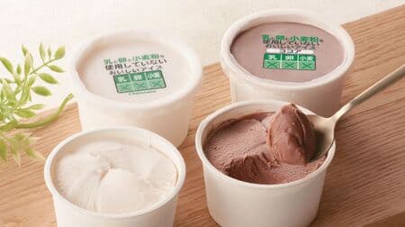 Chateraise "Delicious Ice Cream without Milk, Eggs and Flour Cocoa" Allergy-Friendly Ice Cream New Flavor