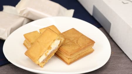 Press Butter Sandwich Gallery "Butter Sandwich White" - Milky white chocolate caramel melts in your mouth! The sweet aroma of vanilla and the mellow flavor of rum.