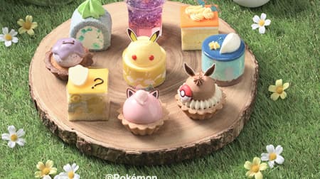 Pokemon Collection (9 pieces) from Ginza Cozy Corner: Pikachu, Eevee, Pochama, Gengar, etc.