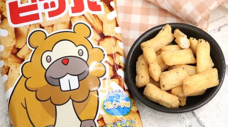 Pokemon "Deep-fried arare Bippa" collaborated with "Beaver" deep-fried arare! Oren Ji" flavor, inspired by Oren, a mysterious taste of sweet and sour citrus.