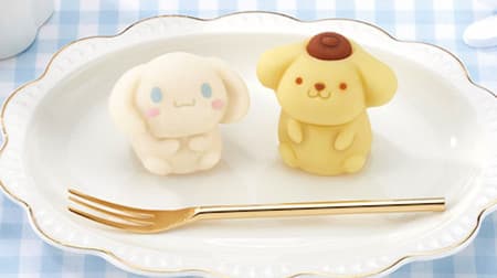 Eating Mas Cinnamoroll 2023" and "Eating Mas Pom Pom Pudding 2023" from LAWSON, reproducing cute tails and buttocks charm points.