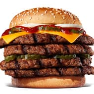 バーガーキング「ワンパウンダー チャレンジ2023」第2弾 総カロリー1209kcalの超大型バーガー「ストロング ザ・ワンパウンダー」食べたい放題イベント！