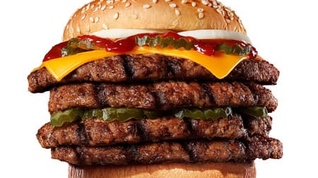 バーガーキング「ワンパウンダー チャレンジ2023」第2弾 総カロリー1209kcalの超大型バーガー「ストロング ザ・ワンパウンダー」食べたい放題イベント！