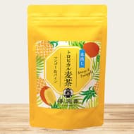 Tsubaki Souzen "Tropical Mugi-cha" Limited Quantities: Mango & Pineapple Fragrance Gives a Tropical Resort Feeling! Tea bags for dispensing with water