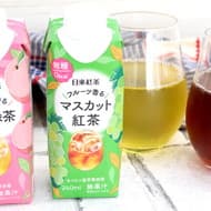 【実食】日東紅茶「フルーツ香る白桃緑茶」「フルーツ香るマスカット紅茶」嬉しい無糖！0kcal！すっきりフルーティー