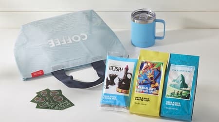 TULLY'S "26th Anniversary Happy Bag" includes tote bag, stainless steel tumbler, limited edition coffee and drink tickets! Online Store Limited Happy Bag is also available!