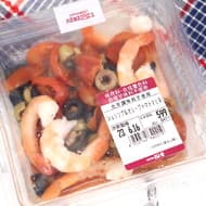 Seijo Ishii "Shrimp & Olive Tomato Marinade" Semi-dried tomatoes are juicy and sweet! Refreshing olive flavor!