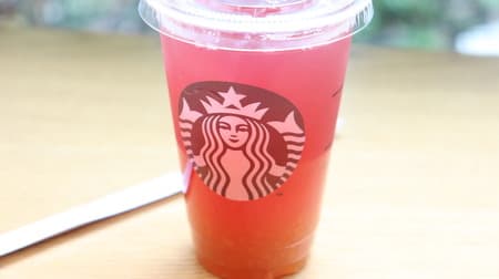 Starbucks "Yuzu Citrus & Passion Tea" blows away the heat! Tropical and refreshing tea beverage