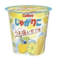 Calbee "Jagarico Umashio Lemon Flavor" - Mildly salty and refreshing lemon flavor with a secret ingredient of chicken extract