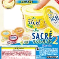 Capsule Toy "Sacre Light 2" from Kitanklub, all 5 types: lemon, azuki, pineapple, first sakre and mango.