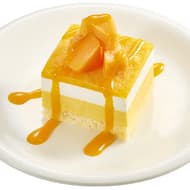Sushiro "Mochitto Mitarashi Dango" chunky Japanese sweets & "Mango Milk Ice Cream Cake with Mango Sauce" filled with mango pulp and puree!