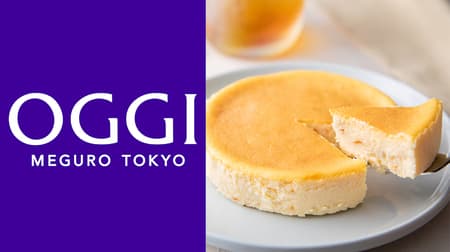 OGGI "Orange Peel Cheesecake" - cheesecake for adults using ingredients from the long-selling "Orange Peel