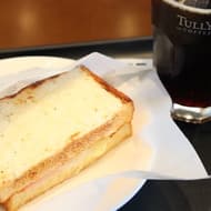 Morning] Tully's Coffee "Croque-Monsieur's Hot Sandwich Set" - I actually tried it! There are 6 types of morning menu.