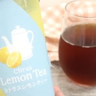 LAWSON "Uchicaffe Citrus Lemon Tea" Ceylon black tea with lemon and grapefruit juice, refreshingly sweet.