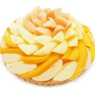 カフェコムサ “ももフェア” 第2弾「桃とマンゴーのケーキ」「桃とぶどうのケーキ」みずみずしく甘いフルーツの共演 桃の入荷が終わり次第終了
