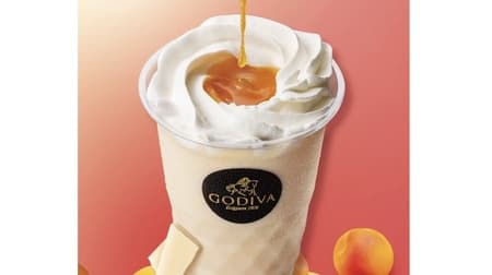 Godiva "Chocolixa Golden Plum" Chocolate drink made with rare "golden plum" ume, a rare plum, only available in Fukui Prefecture.