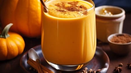 【簡単レシピ】かぼちゃレシピ「かぼちゃスムージー」かぼちゃ消費にもおすすめ！電子レンジで加熱してミキサーで混ぜるだけ