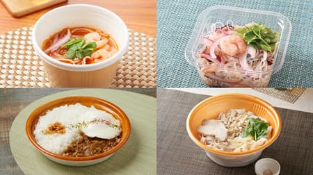 FamilyMart "Tom Yam Kung", "Yam Woon Sen" and other 4 new products supervised by Mango Tree Cafe!