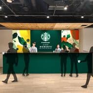 My Cafe Moment at Home," an event to experience "Starbucks Cafe Moment" by simply pouring hot water, will be held in Shibuya for four days from October 19 to 22.