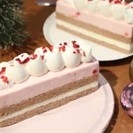 Starbucks (Starbucks) new Christmas sweets "Strawberry Merry Cream Cake" to be released on November 1 Sweet and sour strawberry mousse & rich merry cream