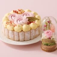 ルタオより母の日に向けた新作ケーキ「フルールミニョン」と特別フラワードームセットが3月18日に先行販売開始
