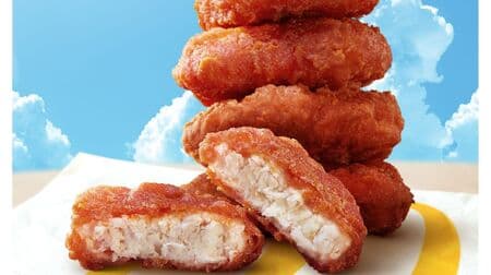 McDonald's "Spicy Chicken McNuggets" with two new sauces! Nighttime McDonald's limited "Eating Comparison Potenage Large and Extra Large"!