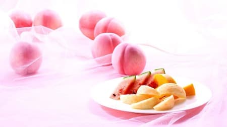 タカノフルーツパーラー、「タカノフルーツティアラ ～Summer Peach～」7月1日より桃の食べ放題メニューを提供開始
