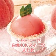 Summary of Chateraise "Momo Fair"! Fruit Bomb Cake with Ripe Peaches from Yamanashi, Manmaru White Peach Cake, etc.