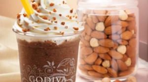 Godiva's chocolate drink, new autumn "chocolate milk chocolate nuts"