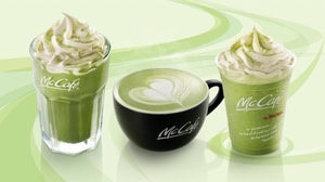 "Matcha" is now available at McCafé--Enjoy with latte and frappe