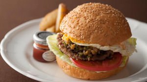 Taste the "real" with 100% Japanese black beef "premium burger"-at Isetan Shinjuku "Rigigu"