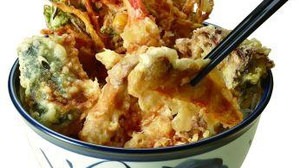 秋刀魚と松茸で秋の味--天丼てんやに「松茸天丼」