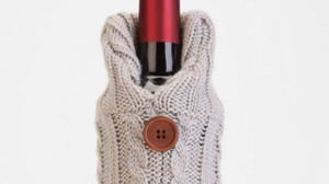 In the cold winter ... How about a "wine bottle sweater", not for humans? There is also a hoodie