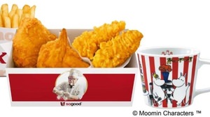 「ムーミンスープマグ」がついてくる！KFC で限定セット発売