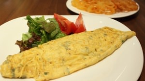 Omelette at an Indian restaurant -- in collaboration with Disney's new movie "Madame Mallory and the Magic Spice".