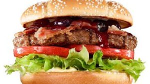 "Premium Berry", a burger for X'mas that is "a little luxurious" for Burger King