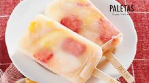 Limited ice lolly sold in collaboration with "Palletas" in the Romancecar!