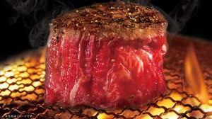 The "best" lean "beef fillet roasted" that traps the umami is now on GYU-KAKU! --Enjoy with wasabi and wasabi